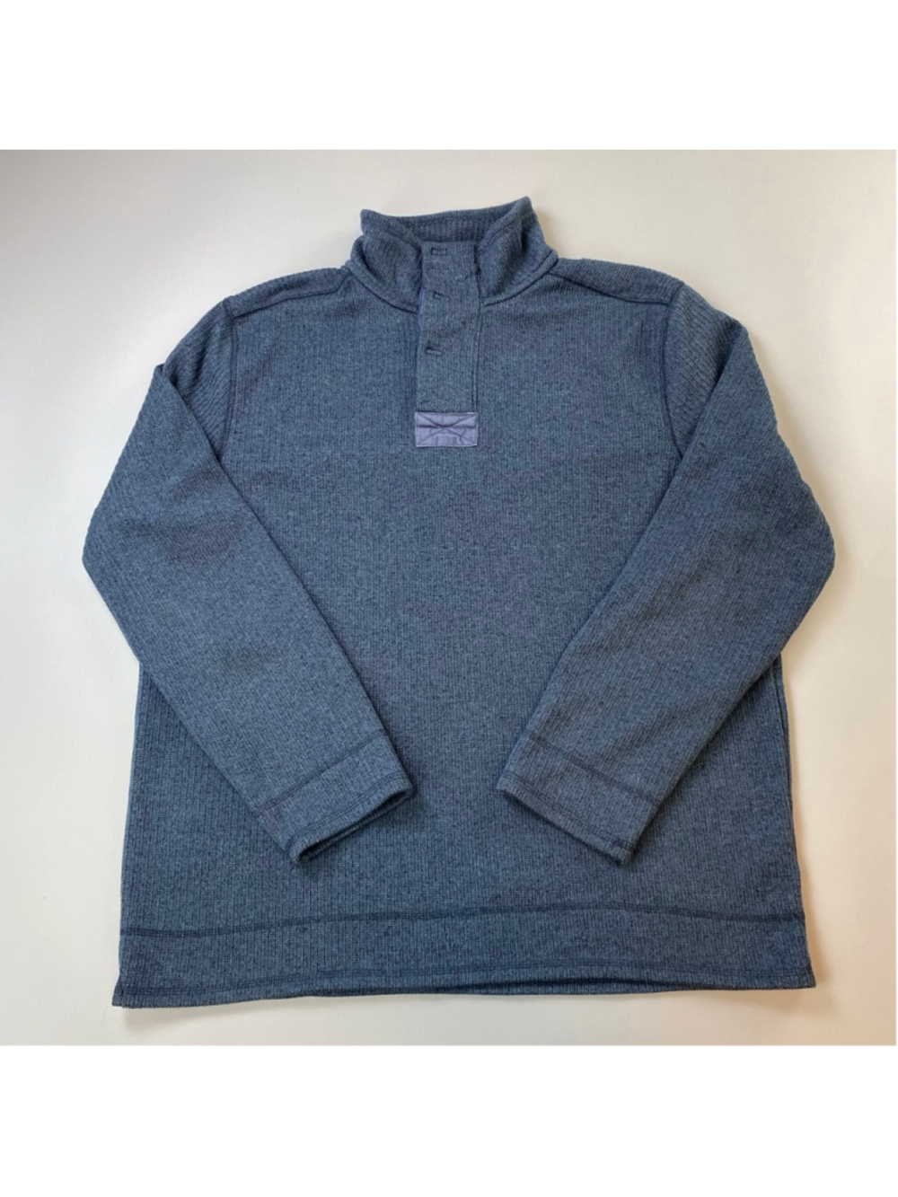 Field & Stream Sweater Blue Mens XL Ribbed Classic Heritage Nautical Preppy